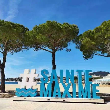 Golfe St Tropez 3 Pieces A 2 Min De Plage アパート *